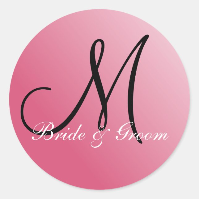 Monogram M customizable seal (Front)
