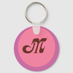 Monogram M Keychain