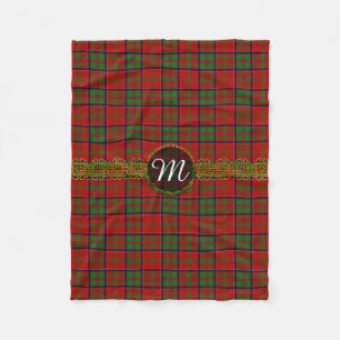 Monogram MacDonald Of Glencoe Tartan Fleece Blanket