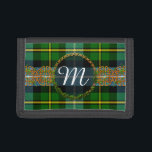 Monogram MacNeil Tartan Trifold Wallet<br><div class="desc">One of the Scottish tartans for the MacNeil Clan with Celtic Knot decoration and Monogrammed Initial. If you would like another tartan not shown here,  please feel free to message me. Please provide the STA Reference number for the tartan pattern you would like if possible.</div>