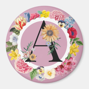 Monogram Magnet