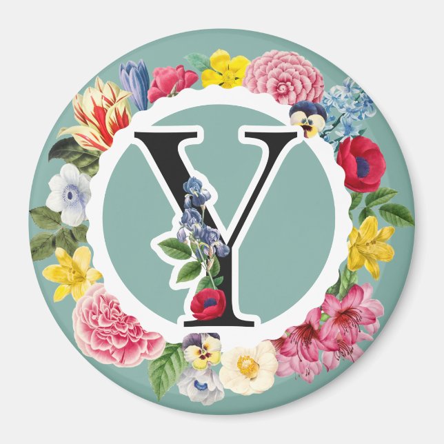 Monogram Magnet (Front)