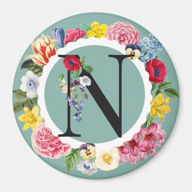 Monogram Magnet (Front)