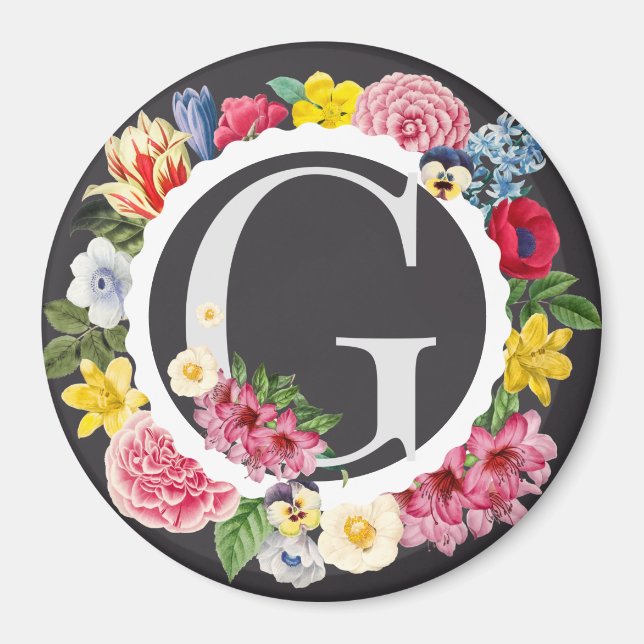 Monogram Magnet (Front)