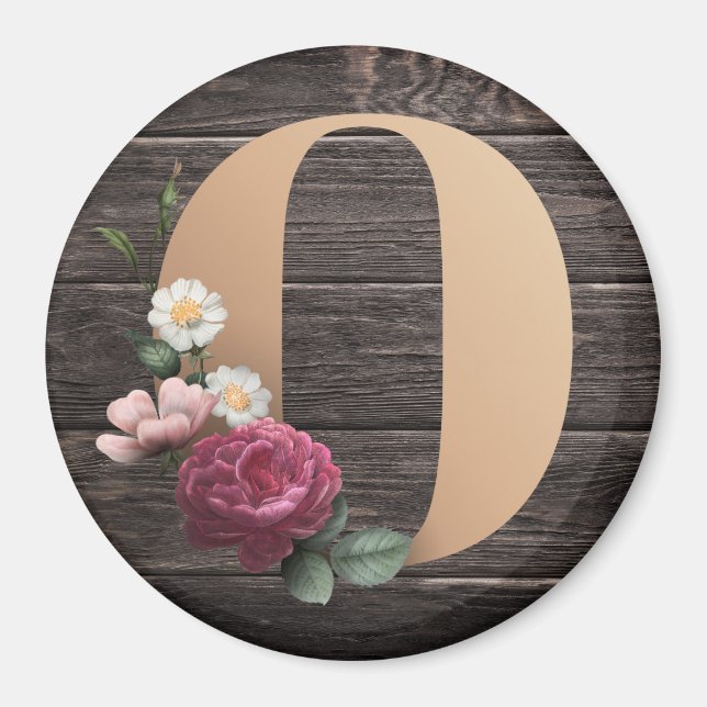 Monogram Magnet (Front)
