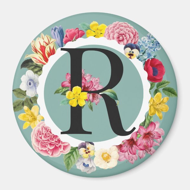 Monogram Magnet (Front)