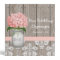Monogram Mason Jar Pink Hydrangea Wedding Planner