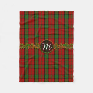 Monogram Maxwell Tartan Fleece Blanket
