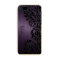 Monogram Metallic Purple Black Lace
