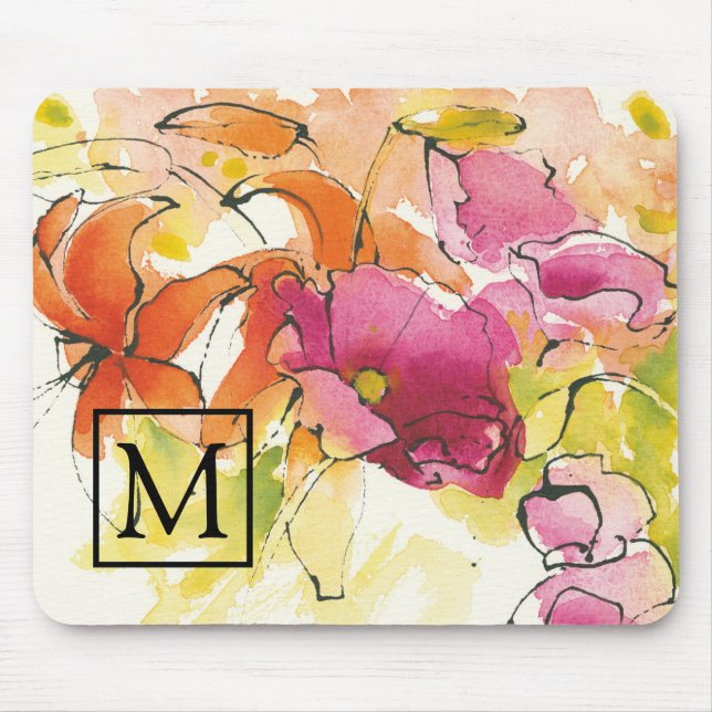 Monogram | Mid July Mouse Pad (Front)