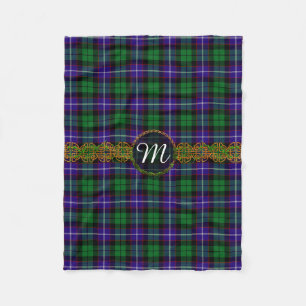 Monogram Mitchell Tartan Fleece Blanket