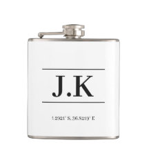 Monogram Modern Minimalist Father's Day Keepsake