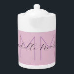 Monogram Modern Minimalist Name Initials<br><div class="desc">Trendy Modern Customize Professional Simple Design. You Can Easily Edit Details on the Product.</div>