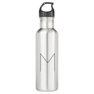 Monogram Modern Simple Minimalist Plain 710 Ml Water Bottle