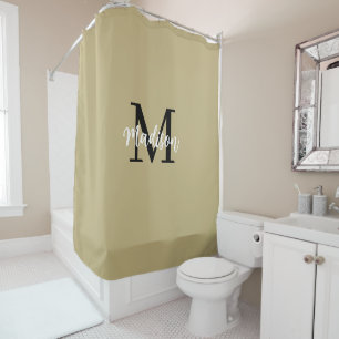 Monogram Modern Tan Sand and Black