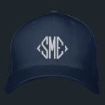 Monogram Monogrammed Initials Custom Personalized Embroidered Hat<br><div class="desc">Monogram Monogrammed Initials Custom Personalized Embroidered Baseball Cap features the simple modern embroidered monogram of your initials. Perfect as a gift for family and friends for birthday,  Christmas,  Father's Day,  Mother's Day,  weddings and more. Created by Evco Studio www.zazzle.com/store/evcostudio</div>