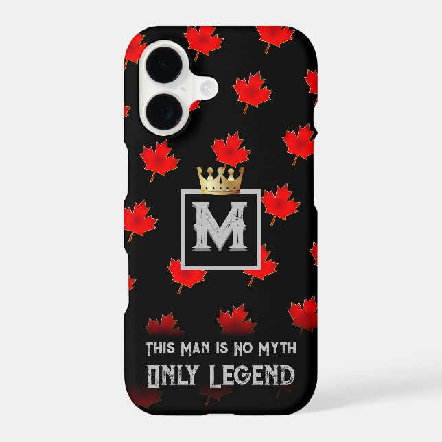 Monogram MYTH and LEGEND on BLACK (Back)