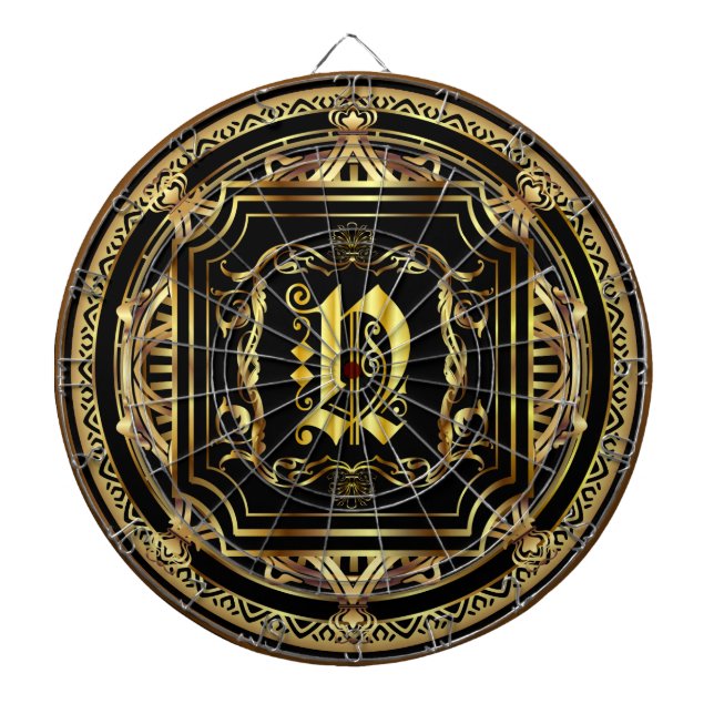 Monogram N Get Other Products W/Monogram Dartboard (Front)