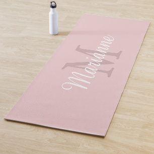 Monogram Name Personalized Yoga Mat