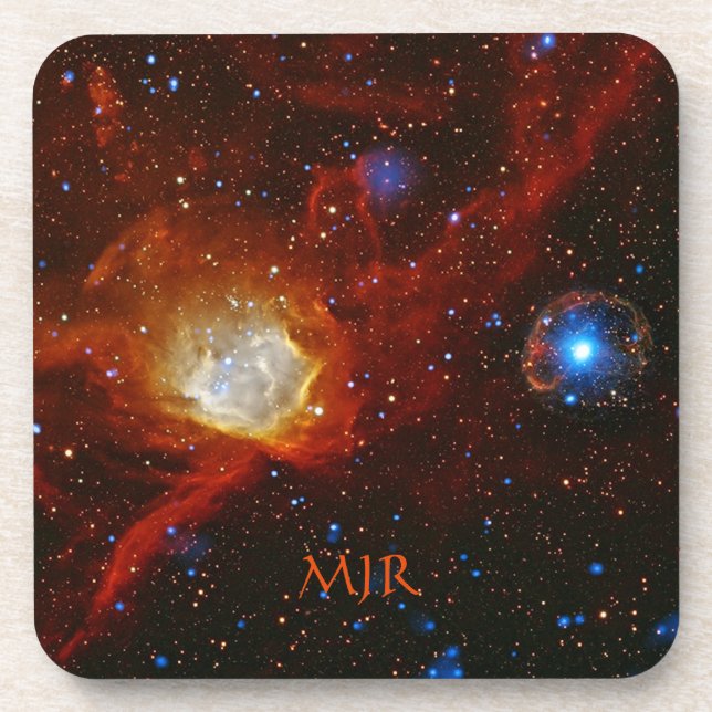 Monogram Nebula N90 and Pulsar SXP1062 Coaster (Front)
