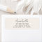 Monogram Neutral | Modern Minimal Return Address