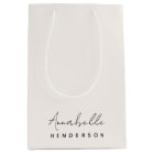 Monogram Neutral | Modern Minimalist Stylish