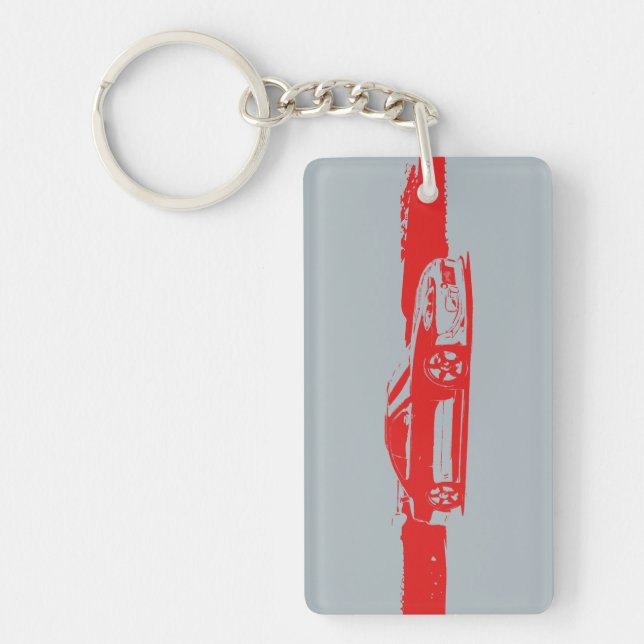 Monogram Nissan Silvia Keychain (Front)