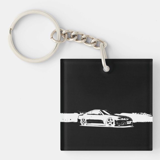 Monogram Nissan Silvia Keychain (Front)