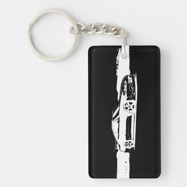 Monogram Nissan Sylvia Keychain (Front)