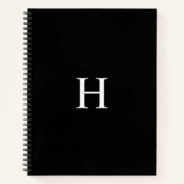 Monogram Notebook (Front)
