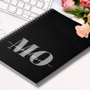 Monogram Notebook Gift Personalized Journal