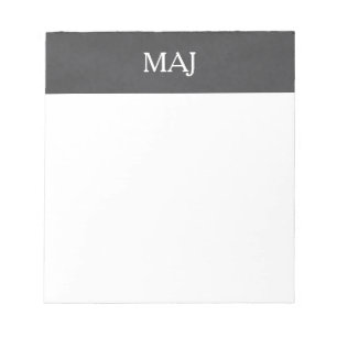 Monogram Notepad