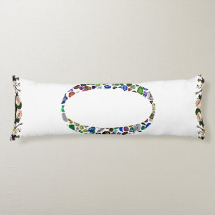 Monogram 'O' Body Pillow