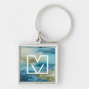 Monogram   Ocean Flow II Keychain