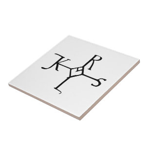 Monogram of Charlemagne Tile