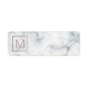 monogram on marble