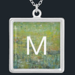 Monogram | Opulent Field II Silver Plated Necklace<br><div class="desc">Home Décor</div>