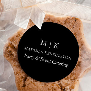 Monogram or Add Logo Business Product Label