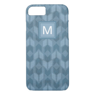 Monogram   Outdoor Geo Step   Blue Arrow Pattern Case-Mate iPhone Case