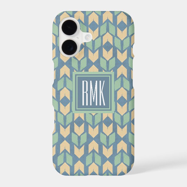 Monogram | Outdoor Geo Step | Geometric Arrow Patt (Back)