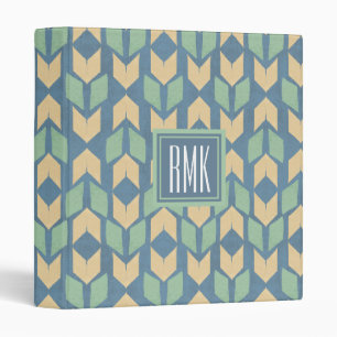 Monogram   Outdoor Geo Step   Geometric Arrow Patt Binder