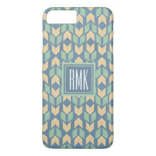 Monogram   Outdoor Geo Step   Geometric Arrow Patt iPhone 8 Plus/7 Plus Case