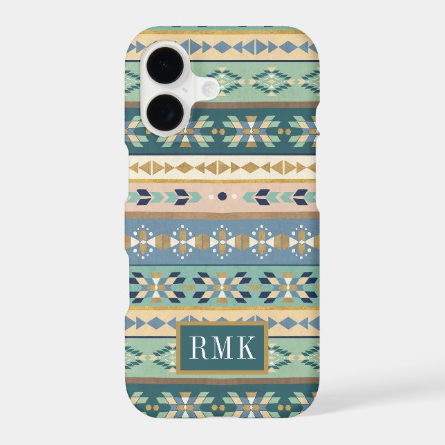 Monogram | Outdoor Geo Step | Indian Pattern (Back)