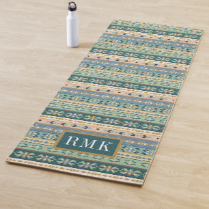 Monogram Outdoor Geo Step Indian Pattern Yoga Mat