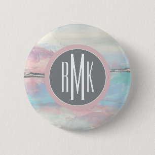 Monogram   Parfait II 2 Inch Round Button