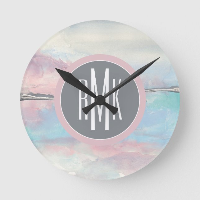 Monogram | Parfait II Round Clock (Front)