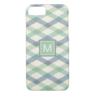 Monogram   Pastel Geometric Pattern Case-Mate iPhone Case