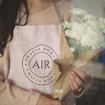 Monogram Pastel Pink Personalized Apron<br><div class="desc">Add a touch of elegance to your kitchen attire with this Monogram Pastel Pink Personalized Apron. Featuring a soft pastel pink hue and a customizable monogram, this apron is perfect for those who love to cook in style. Made from high-quality materials, it offers both comfort and durability, making it ideal...</div>