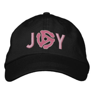 Monogram Personalize 45 spacer DJ embroidered cap