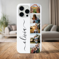 Monogram Personalized 5 Photo Collage